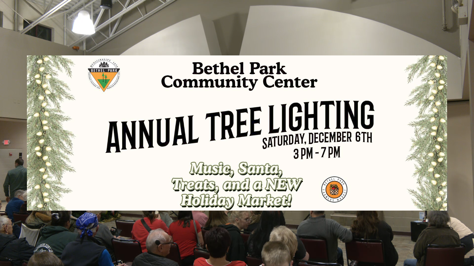 2025 Bethel Park Tree Lighting Celebration