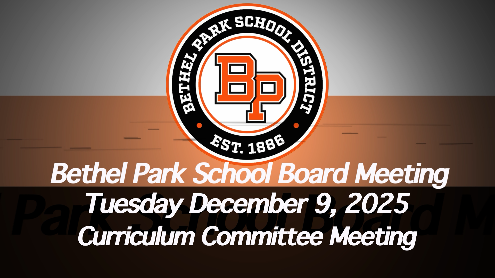 School Board Curriculum Committee - 12-9-25