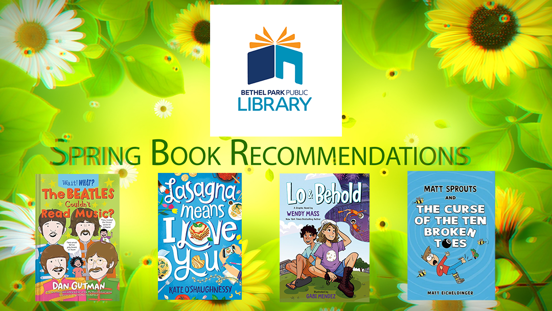 Book Talk - Spring Books!